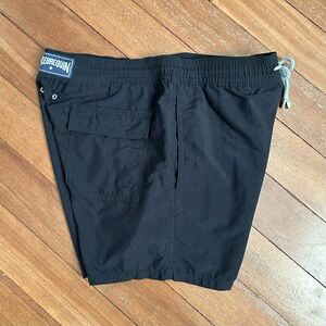 Vilebrequin Elasticated Waist Swim Trunks Black
